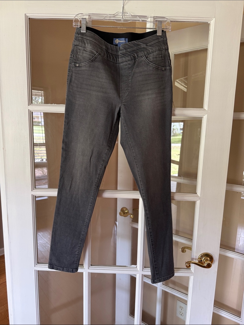 Democracy  Women's Slim Fit Gray Jeans